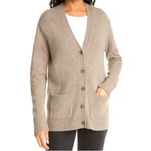 Jenni Kayne Wool Blend Boyfriend Cardigan Medium